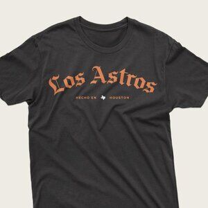 Houston Astros Baseball MLB Los Astros Graphic Fan Style Shirt T-Shirt 81